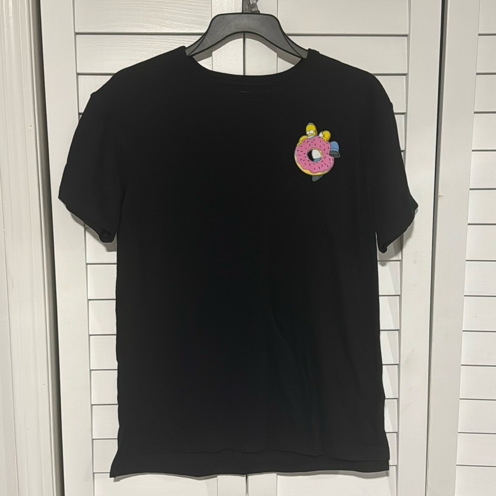black Simpsons t-shirt